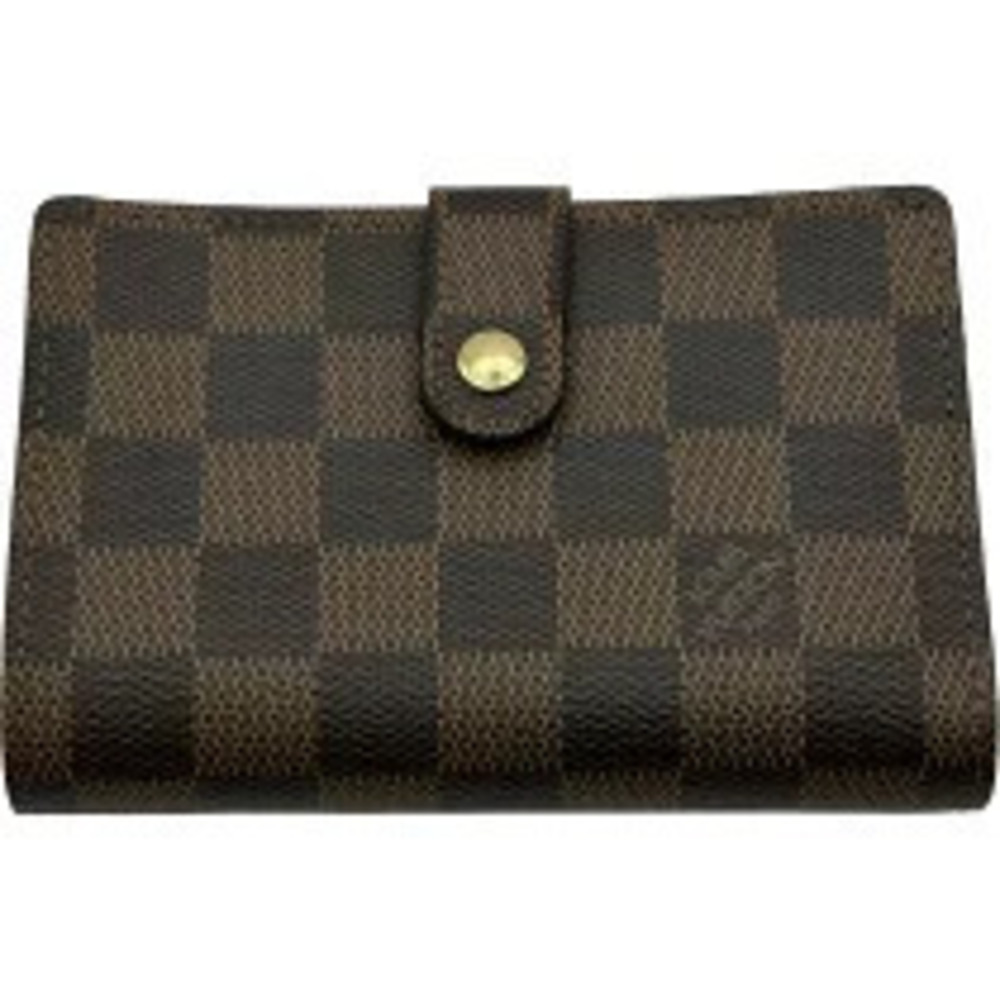 Louis Vuitton Portemonnaie Viennois Brown Damier Bi fold Wallet